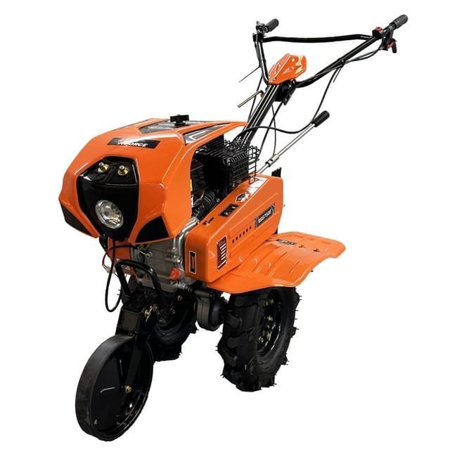 Motoculteur thermique professionnel 212 cc - 7 CV ZEUS FORCE avec full kit et butoir - Miniature 4