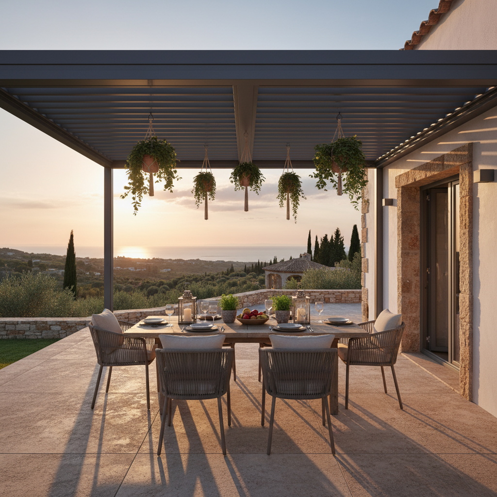 Pergola bioclimatique Clair Jardin