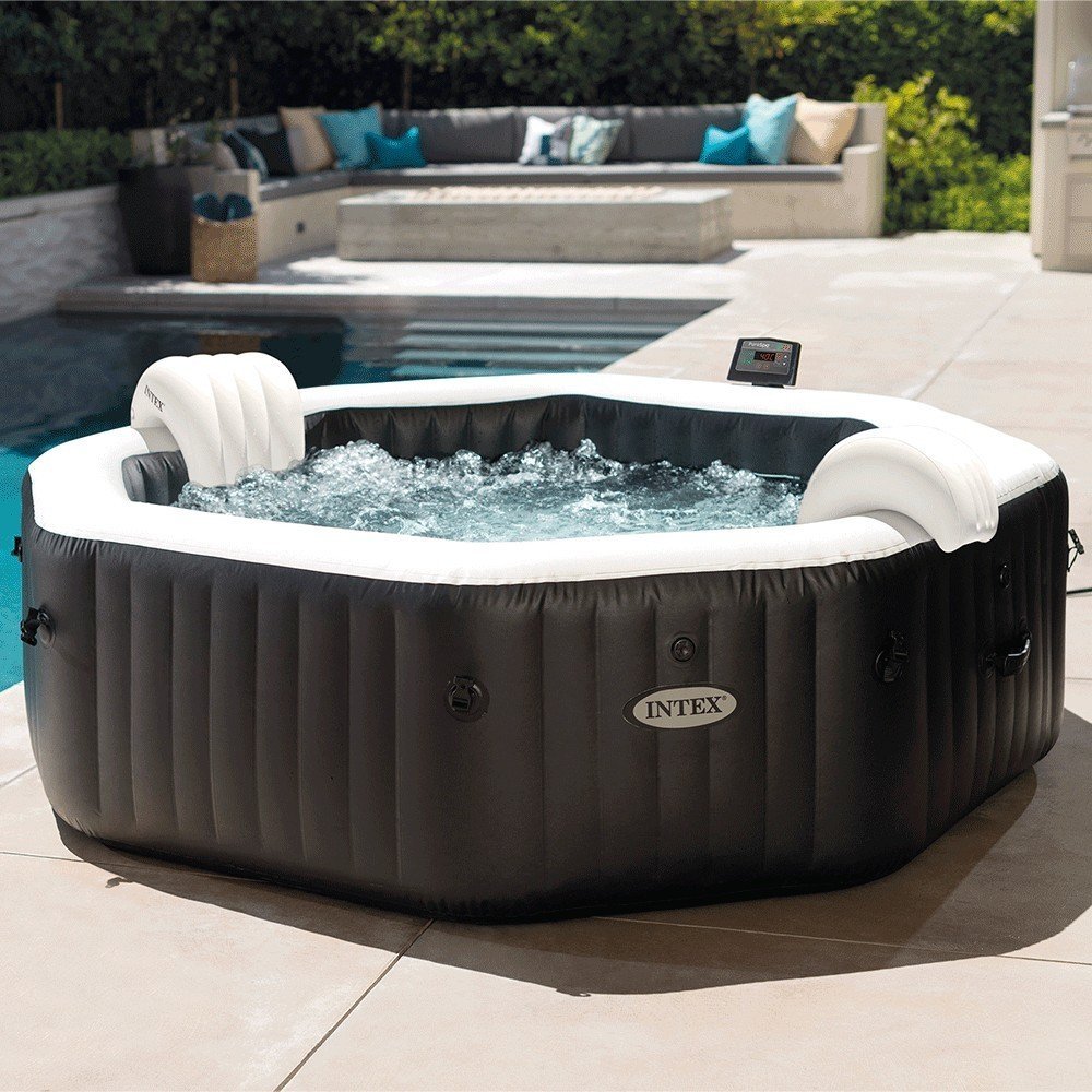 Spa gonflable Carbone 6 places - Miniature 4